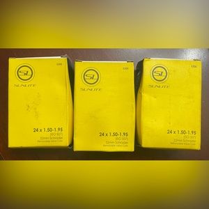 SUNLITE 24x1.5-1.95 BicycleTubes